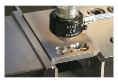 Medical grade titanium 200,000 rpm NSK spindle HAAS OM2 mill.